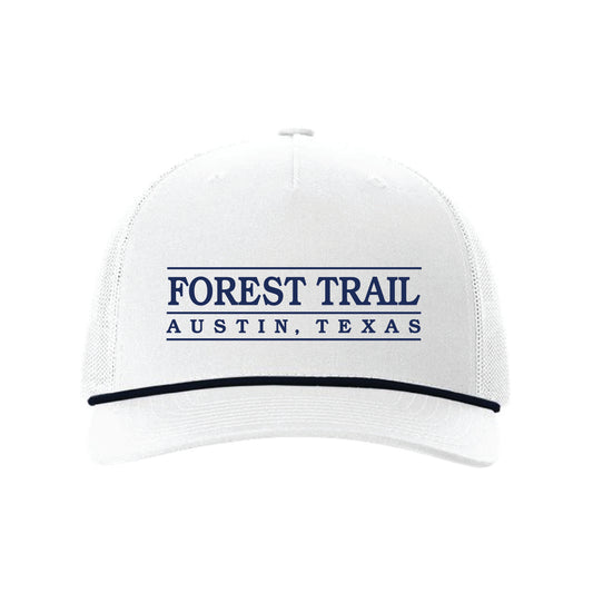 The Forest Trail Collegiate | White/ Navy Richardson 112