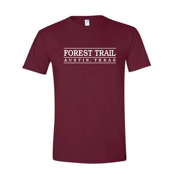 The Forest Trail Collegiate | Maroon Tee