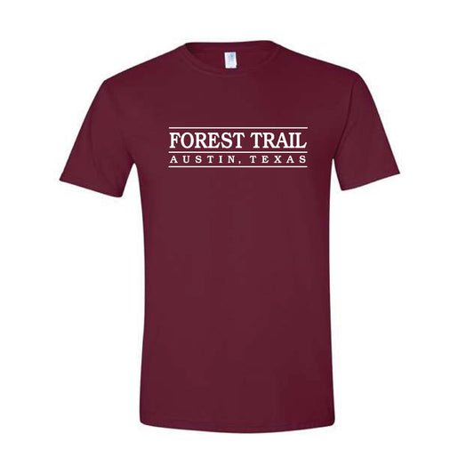 The Forest Trail Collegiate | Maroon Tee