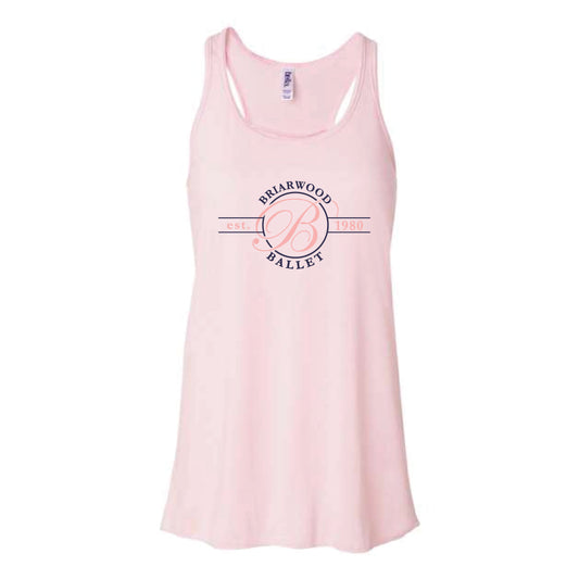 The Briarwood Ballet Frame | Soft Pink Women's Racerback Tank