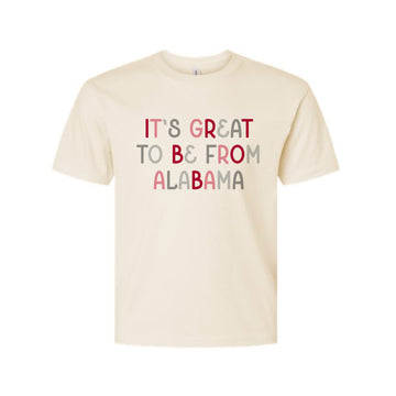 The From Alabama Multi | Youth Natural Tee