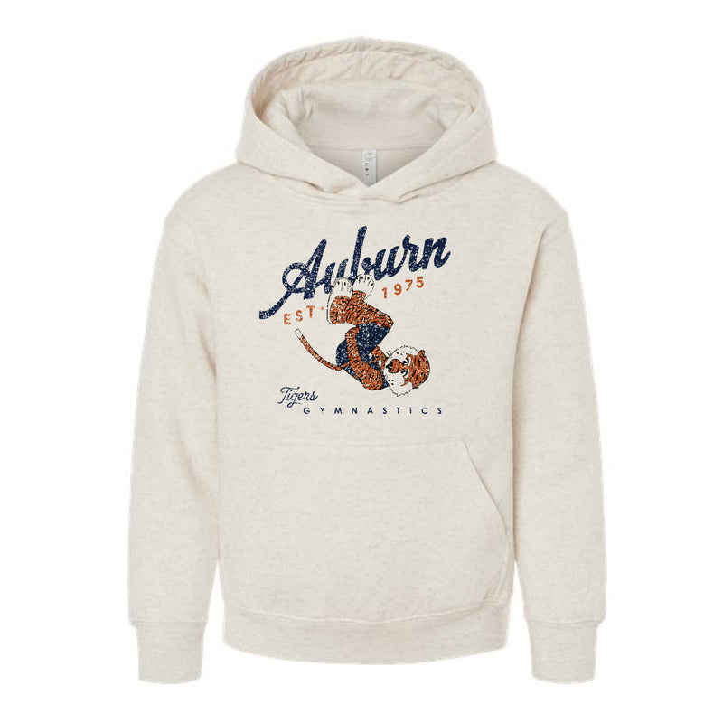 The Front Tuck Aubie | Youth Natural Heather Hoodie