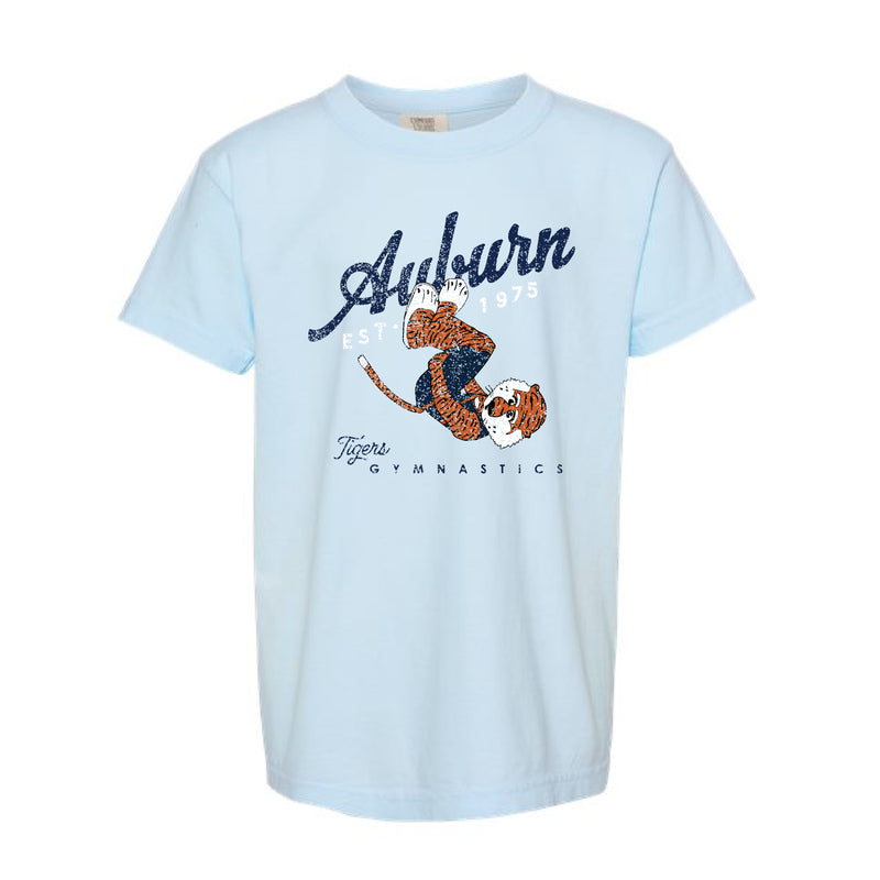 The Front Tuck Aubie Gymnastics | Youth Chambray Tee