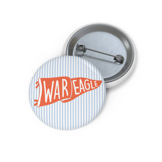 The War Eagle Flag Button