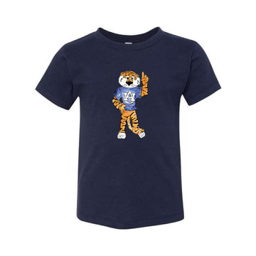 The Full Body Aubie | Toddler Navy Tee