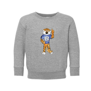 The Full Body Aubie | Toddler Heather Crewneck Sweatshirt