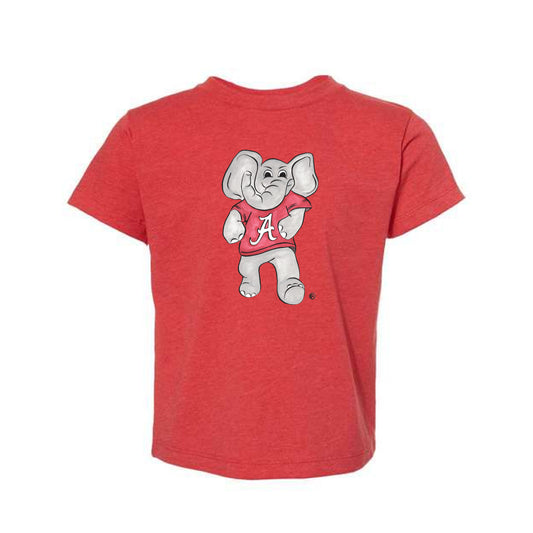 The Vintage Big Al | Toddler Cardinal Blackout Tee