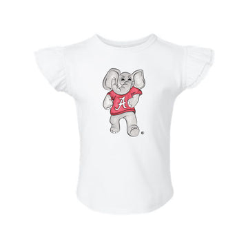 The Vintage Big Al | Toddler White Tee
