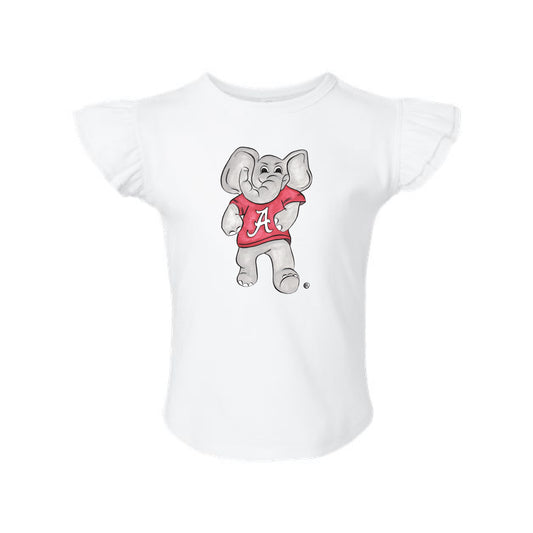 The Vintage Big Al | Toddler White Tee