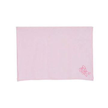 The Full Body Big Al | Embroidered Baby Pink Blanket