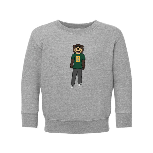 The Full Body Bruiser | Toddler Heather Sweatshirt