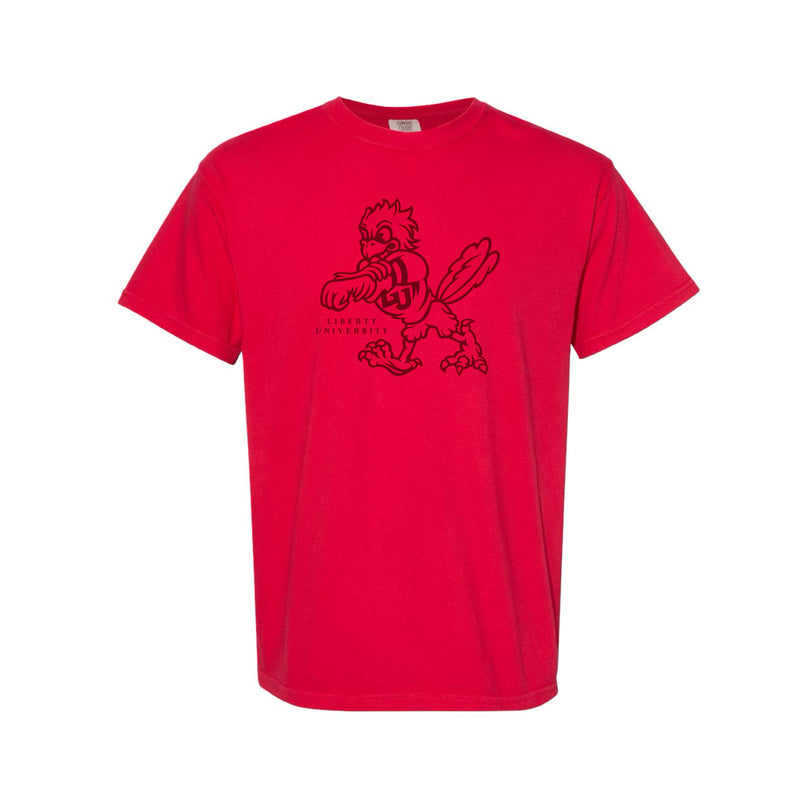 The Full Body Sparky Outline | Red Tee