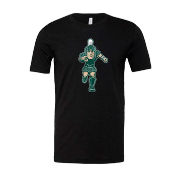 The Full Body Sparty | Black Heather Tee