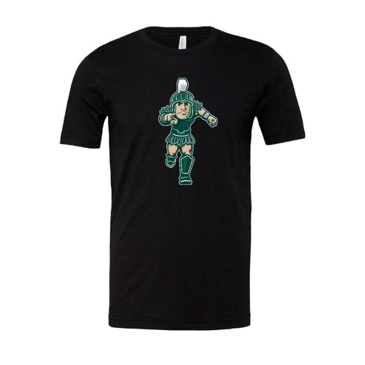 The Full Body Sparty | Black Heather Tee
