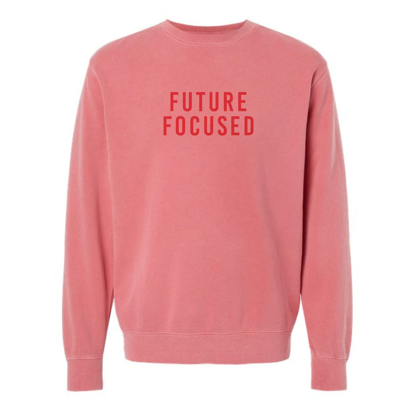 The Future Focused | Pigment Pink Crewneck Sweatshirt