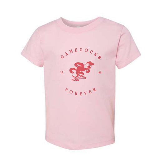 The Gamecocks Forever | Toddler Pink Tee