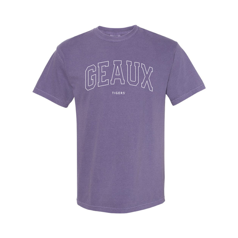 The Geaux Arch Outline | Grape Tee