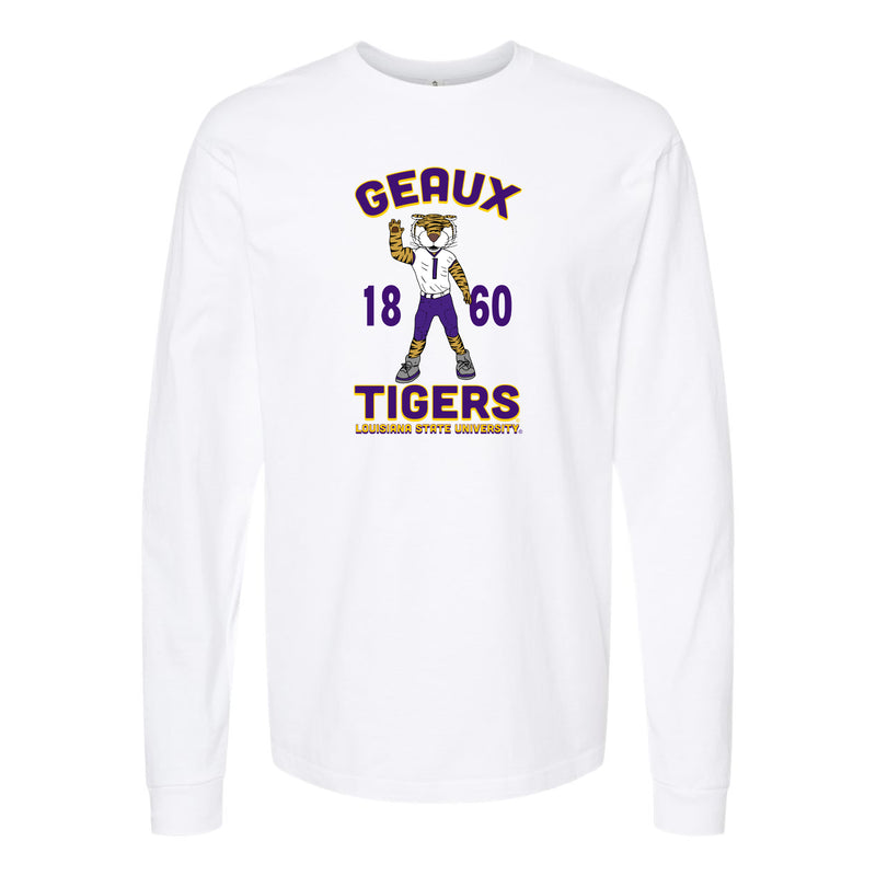 The Geaux Tigers Big Mike LSU | White Long Sleeve