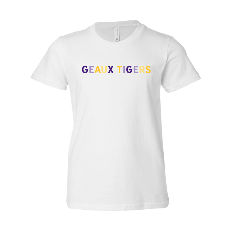 The Geaux Tigers Multi | Youth Natural Tee