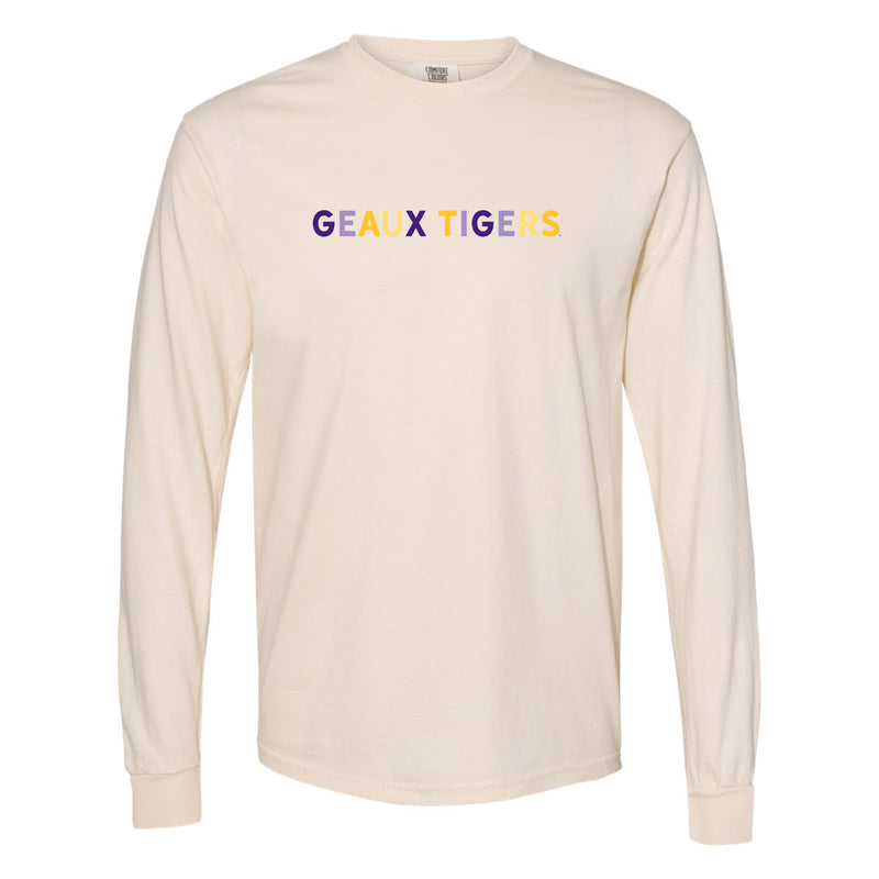 The Geaux Tigers Multi | Ivory Long Sleeve