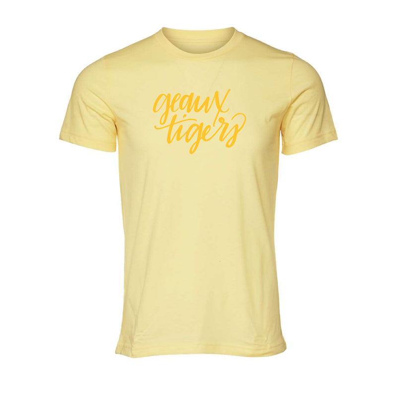 The Geaux Tigers Script | Heather French Vanilla Tee