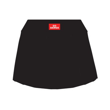 The Alli Tennis Skort Go Dawgs Woven Label | Youth Black