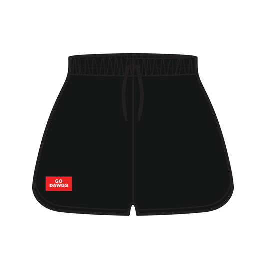 The Kristen Lounge Shorts Go Dawgs Woven Label | Youth Black