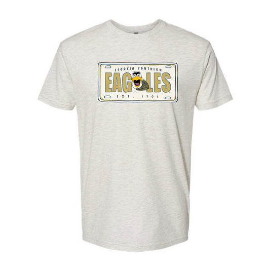 The Georgia Southern License Plate | Oatmeal Tee