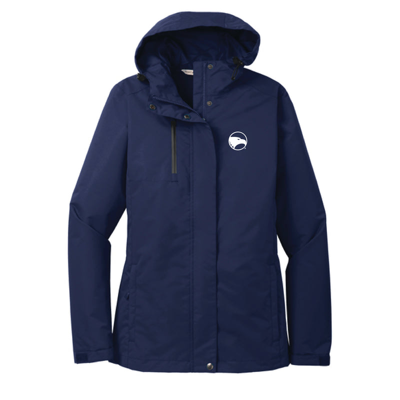 The Georgia Southern Logo | True Navy Rain Jacket