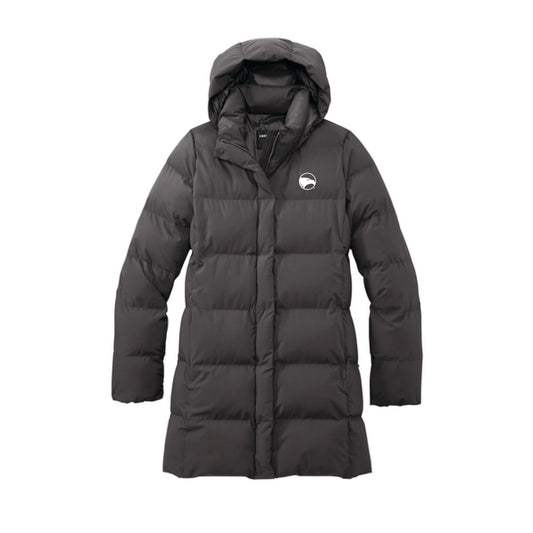 The Georgia Southern Logo | Anchor Grey Puffer Coat