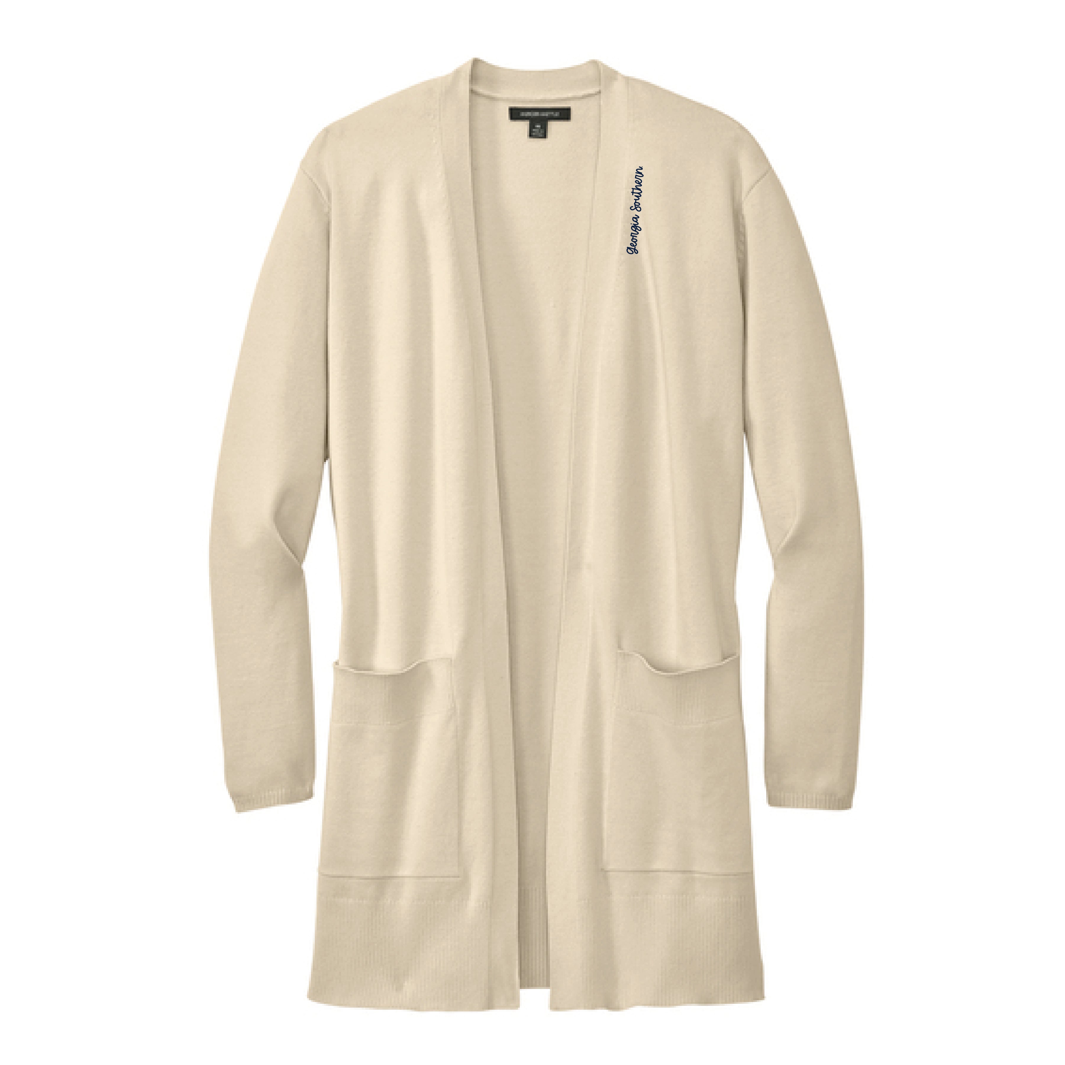Southern Script Rxbin The Georgia Southern Script | Birch Cardigan Sweater – Scarlet & Gold