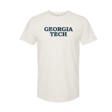 The Georgia Tech Block | Vintage Natural Tee
