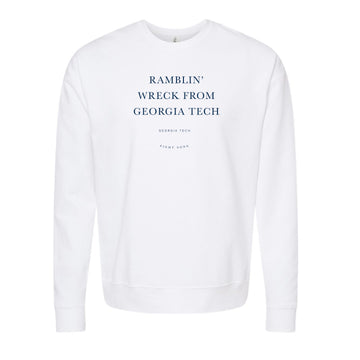 The Georgia Tech Fight Song | White Sweatshirt
