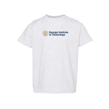 The Georgia Tech Seal | Toddler Ash Tee