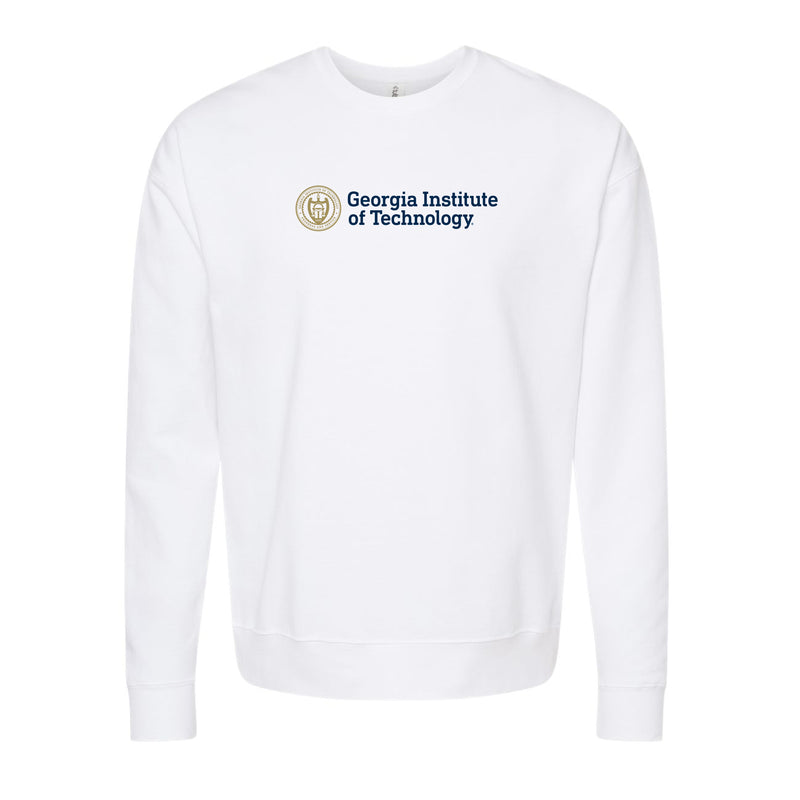 The Georgia Tech Seal | White Sweatshirt