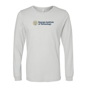 The Georgia Tech Seal | Silver Long Sleeve
