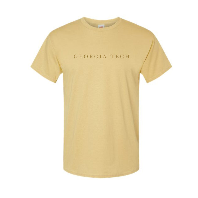 The Georgia Tech Serif | Trophy Gold Tee