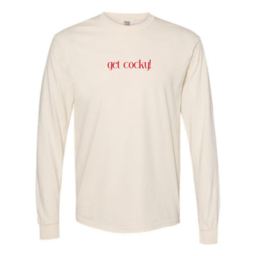 The Get Cocky! | Ivory Long Sleeve