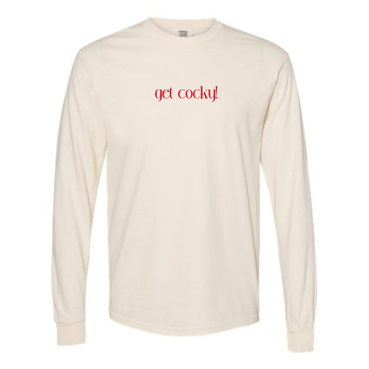 The Get Cocky! | Ivory Long Sleeve