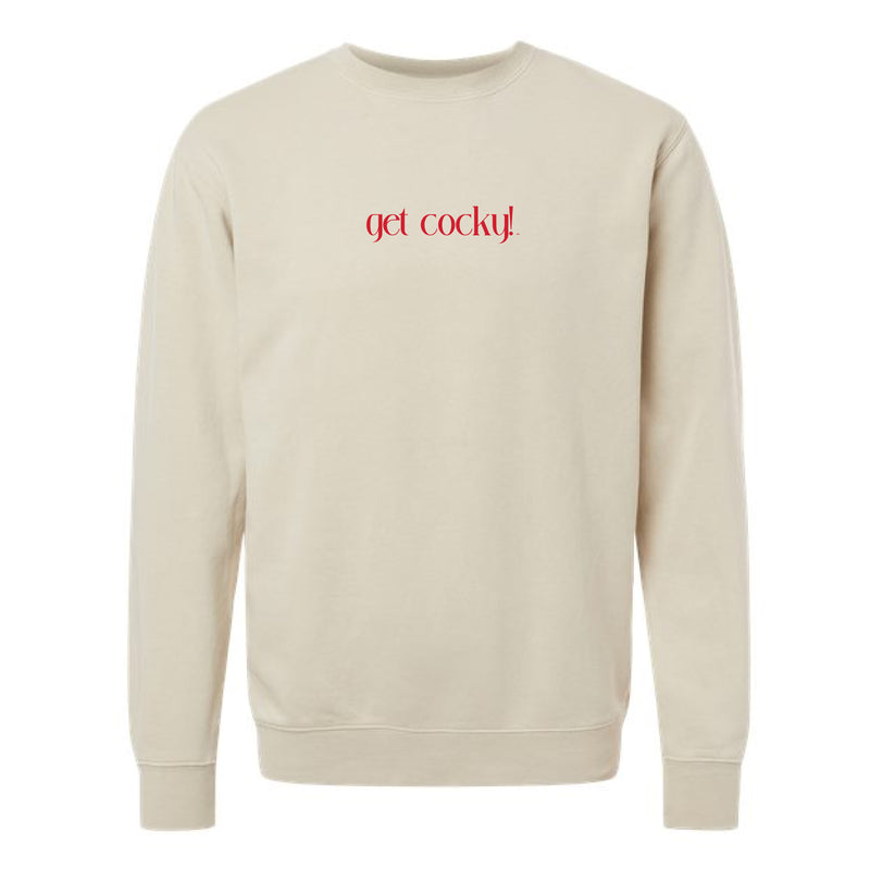 The Get Cocky! | Pigment Ivory Sweatshirt