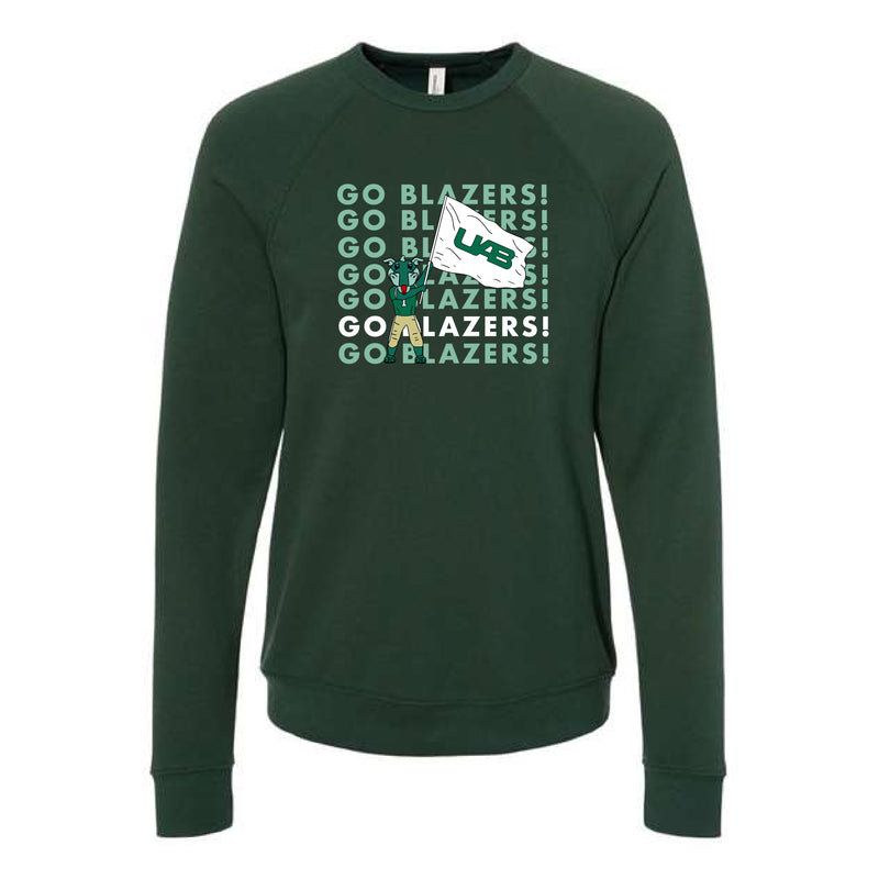 The Go Blazers! Repeat | Forest Sweatshirt