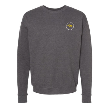 The Go Fight Win Spirit Circle | Heather Charcoal Sweatshirt