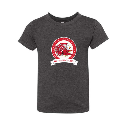 The Go Gamecocks Banner | Toddler Dark Grey Heather Tee
