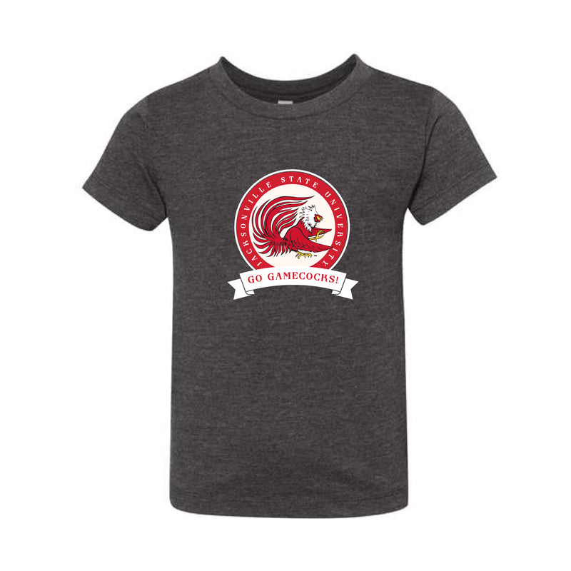 The Go Gamecocks Banner | Toddler Dark Grey Heather Tee