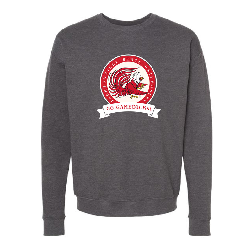 The Go Gamecocks Banner | Heather Charcoal Sweatshirt