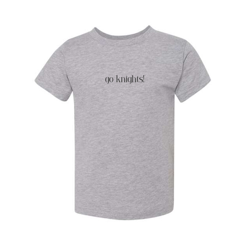 The Go Knights! | Toddler Athletic Heather Tee