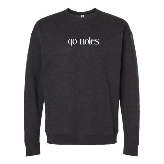 The Go Noles! | Heather Graphite Sweatshirt