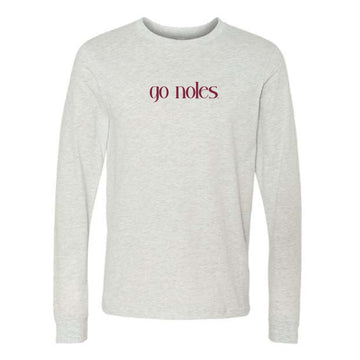 The Go Noles! | Ash Long Sleeve