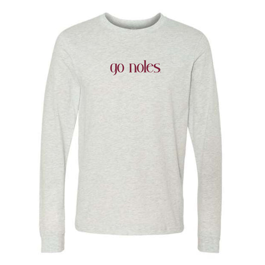 The Go Noles! | Ash Long Sleeve
