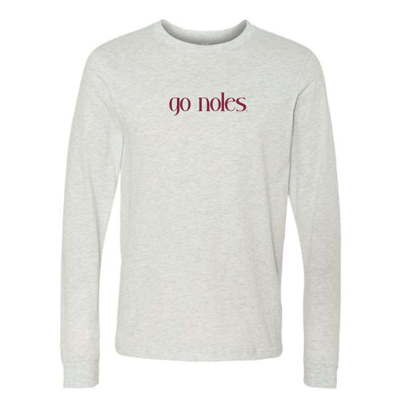 The Go Noles! | Ash Long Sleeve